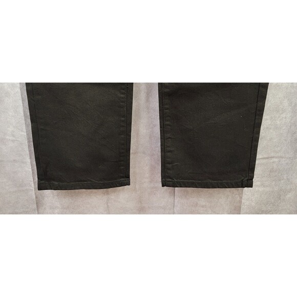 Calvin Klein Black Jeans Women’s 16W x 33 NWT Skinny Straight Mid Rise - Picture 3 of 13